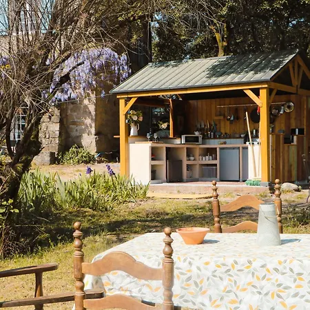 Idyllic Roulotte Campsite Les Assions