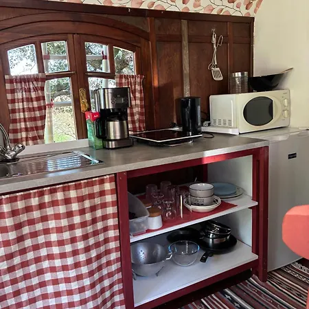 Idyllic Roulotte Camping Les Assions